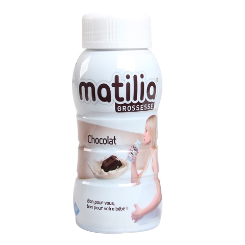 Sữa Bầu Matilia Vị Socola (Lốc 4 Hộp)