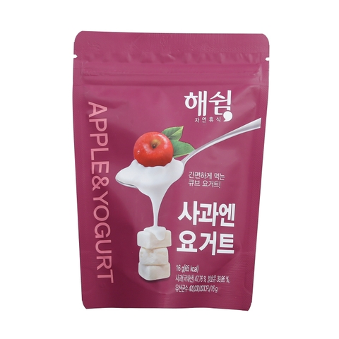 Sữa chua sấy lạnh Haeswim vị táo dạng gói 16g