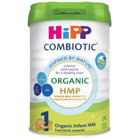 Sữa HiPP Combiotic Organic HMP & GOS số 1 800g (0 - 6 tháng)