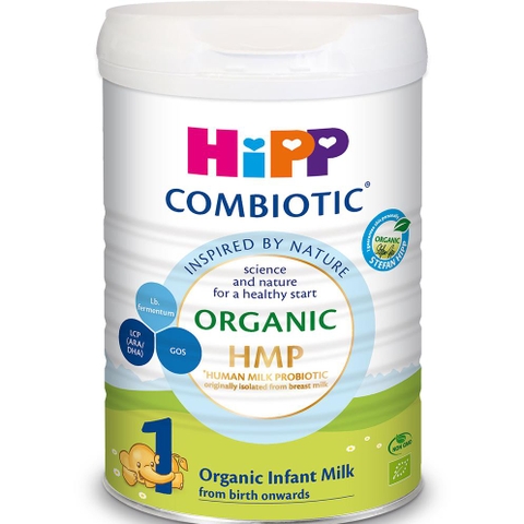 Sữa HiPP Combiotic Organic HMP & GOS số 1 800g (0 - 6 tháng)