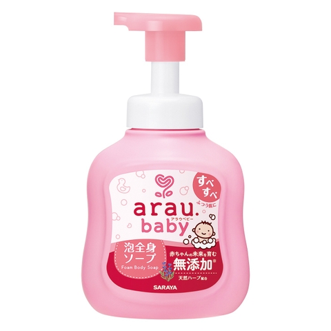 Sữa tắm gội Thảo mộc Arau Baby chai 450ml