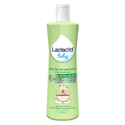 Sữa tắm gội Lactacyd Milky 250ml