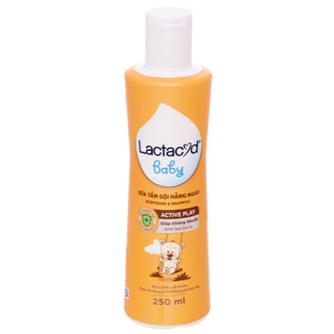 Sữa tắm gội Lactacyd Active Play 250ml