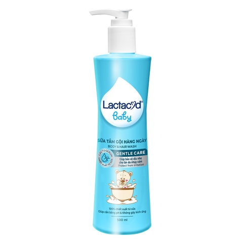 Sữa tắm Lactacyd BB 500ml cho bé
