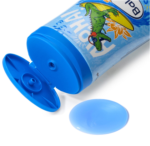 Tắm gội cho bé Balea 2in1 Đức - 300ml, Xanh khủng long