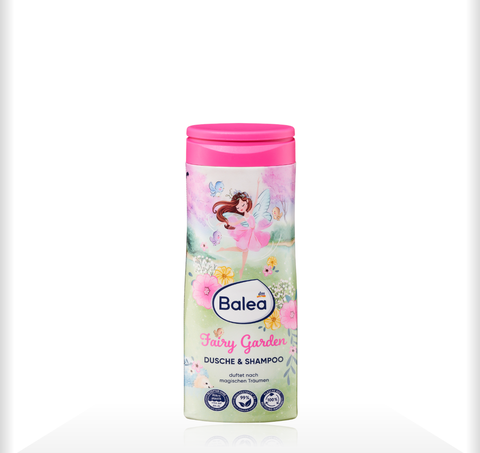 Tắm gội cho bé Balea 2in1 Đức - 300ml, hương hoa (Hồng)