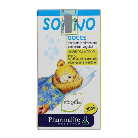 Siro Fitobimbo Sonno giúp bé ngủ ngon 30ml (0-12Y)