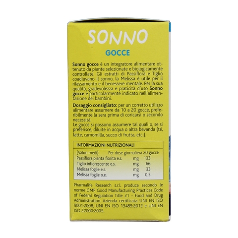 Siro Fitobimbo Sonno giúp bé ngủ ngon 30ml (0-12Y)