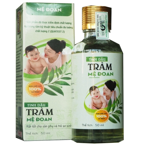 Tinh dầu tràm Mệ Đoan 50ml (cho bé từ 0M+)