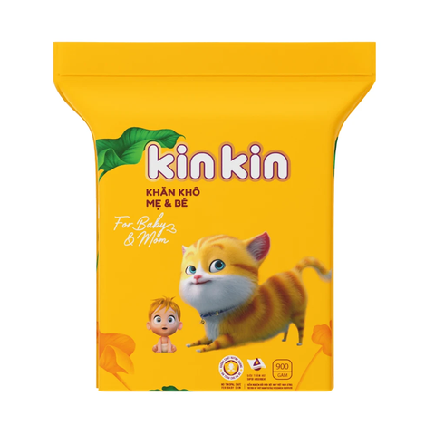 Khăn vải khô mẹ và bé Kinkin 900g