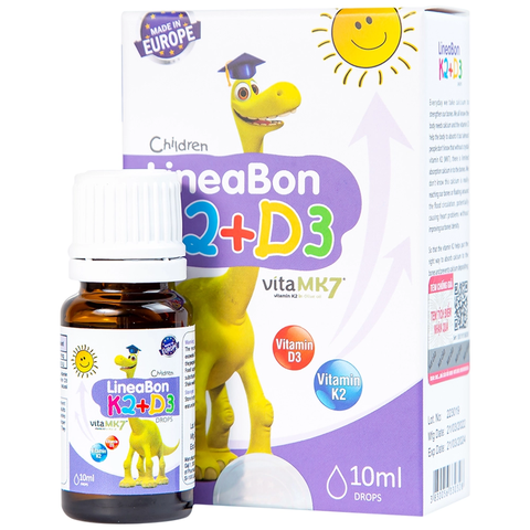 Vitamin D3K2 Lineabon Drops 10ml (0M+)
