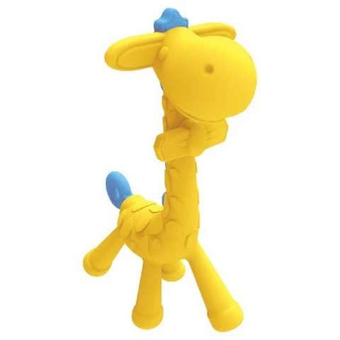 Gặm Nướu Hươu Cao Cấp Edison Mama Nhật Bản (Vàng gân xanh) cho bé từ 3 tháng
