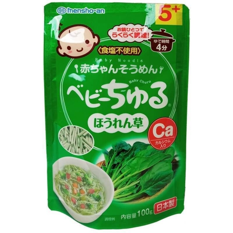 Mì Canxi Mensho-an vị Rau Bina 5M+