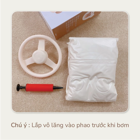 Phao bơi ô tô có mái che Barrot BR009