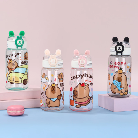 Bình nước Cabybara 500ml cho bé