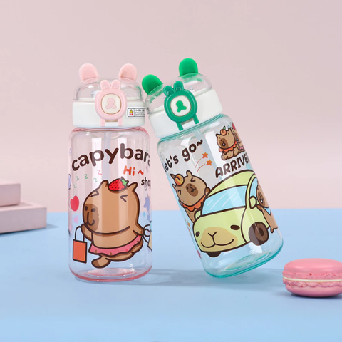 Bình nước Cabybara 500ml cho bé