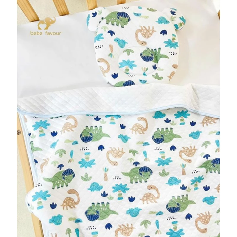 Set chăn gối Bebe Favour cao cấp 90x75cm màu ngẫu nhiên