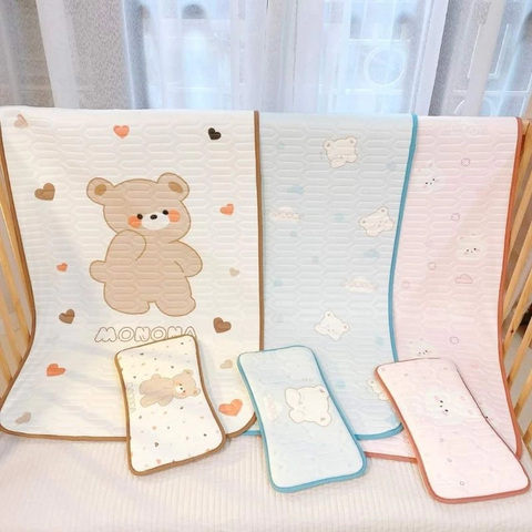Thảm điều hòa kèm gối Monona MNN081 (màu ngẫu nhiên)