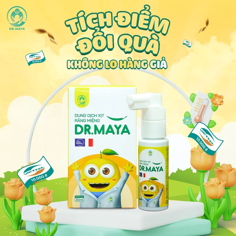 Xịt Răng Miệng Dr.Maya 30ml (1Y+)
