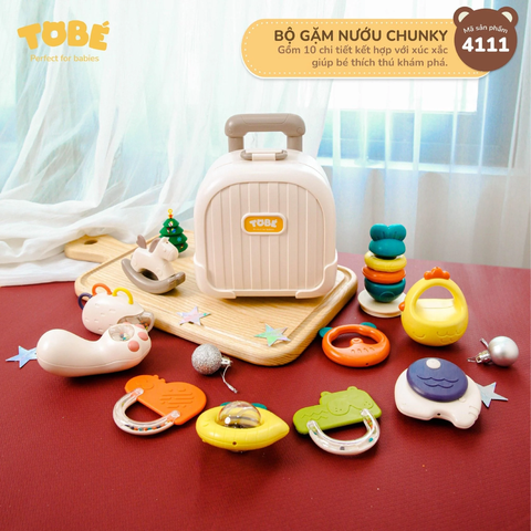 Bộ Xúc Xắc Gặm Nướu Chunky MS 4111