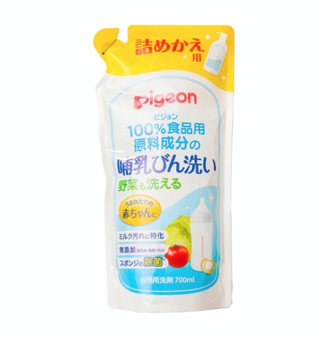 Nước rửa Bình & Rau củ Pigeon (túi 700ml)