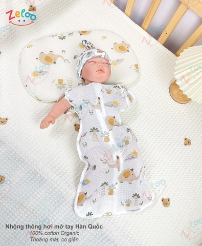 Nhộng Chũn Thông Hơi Mở Tay Zeloo