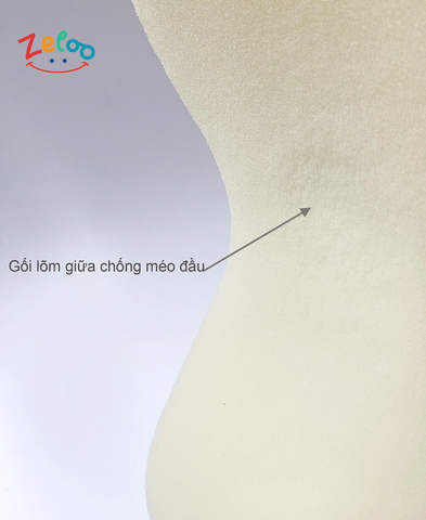 Gối Silicone lưới Zeloo Must Have 45x26x2cm