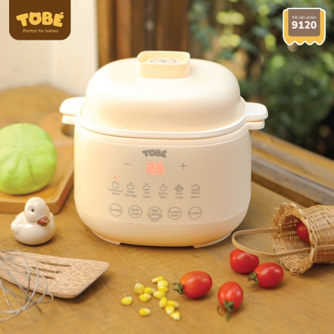 Nồi Nấu Cháo Chậm Tobé KOMI MS 9120 dung tích 1L