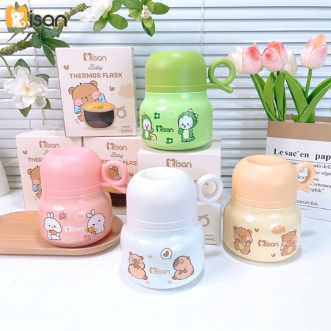 Bình ủ cháo giữ nhiệt Misan cao cấp cho bé (MS049)
