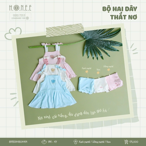 Bộ 2 dây thắt nơ Hrnee