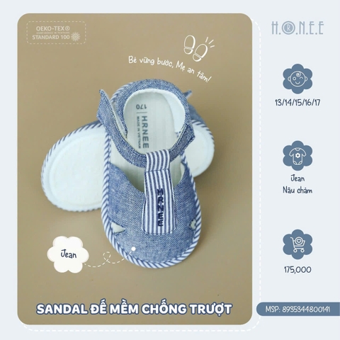 Dép Sandal Hrnee đế mềm chống trượt
