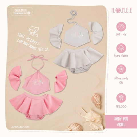 Body bơi Ariel Hrnee 4347