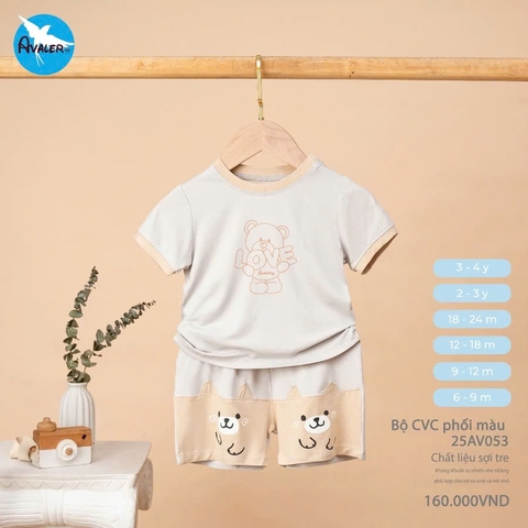 Bộ CVC phối màu in hình Avaler 25AV053