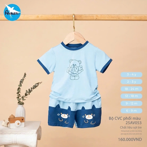 Bộ CVC phối màu in hình Avaler 25AV053