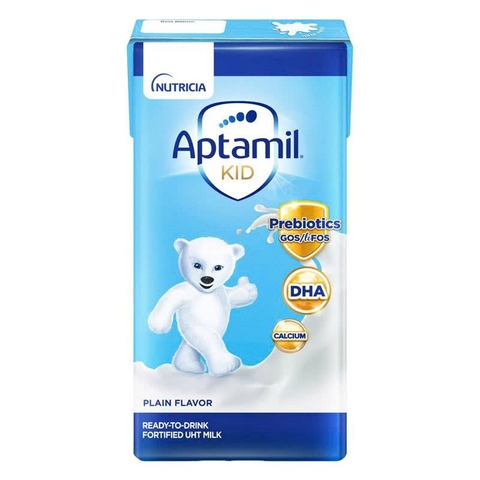 Sữa dinh dưỡng pha sẵn Aptamil Kid 110ml, lốc 3 hộp (Từ 1 tuổi)