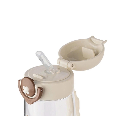 Bình nước trẻ em Panda 480ml Hokori 0080 (Hồng)