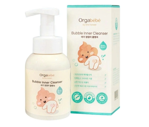 Dung dịch vệ Mông và Vùng Kín Orgabebe cho trẻ từ sơ sinh