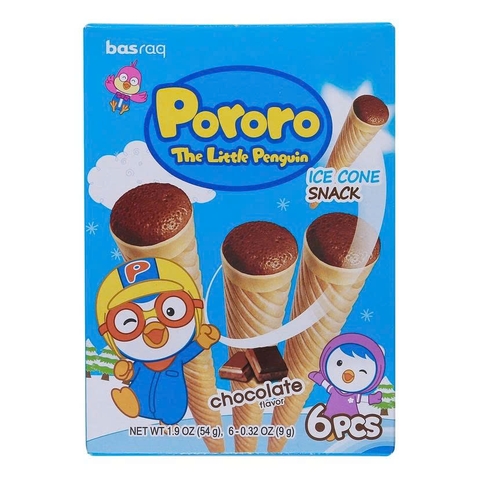 Bánh kem ốc quế Pororo vị socola 54g