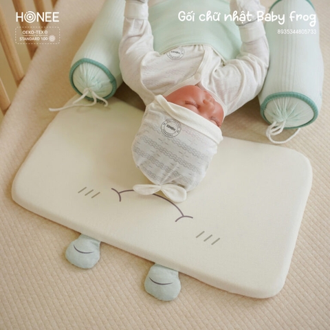 GỐI CHỮ NHẬT BABY FROG 5733 HONEE