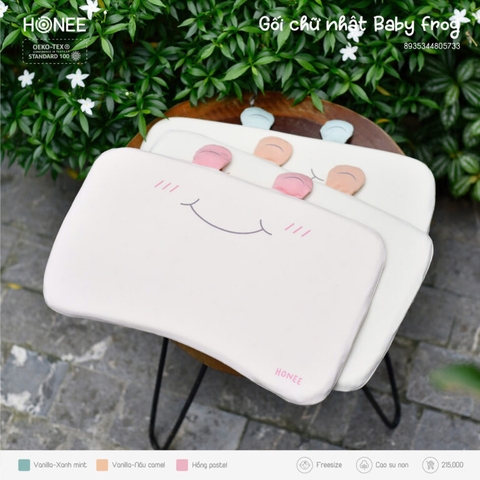 GỐI CHỮ NHẬT BABY FROG 5733 HONEE