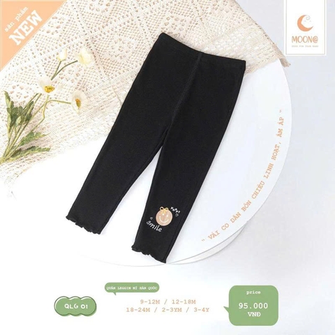 Quần Legging Nỉ Hàn Quốc Moon Cho Bé