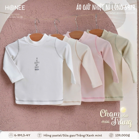 Áo Giữ Nhiệt Nỉ Lông Honee 5979