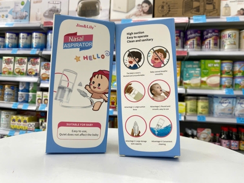 Dụng cụ hút mũi kéo tay thế hệ mới Nasal AC