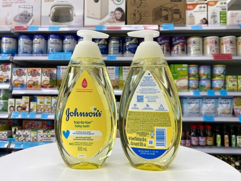 Sữa tắm gội toàn thân Johnson's Baby Top To Toe 500ml (0M+)