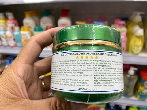 Kem dưỡng ẩm  lô hội Aloins Eaudé Cream S dùng cho mặt và toàn thân (180g)