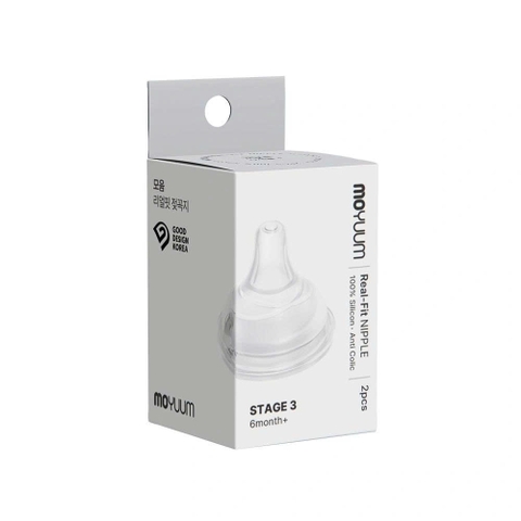 Núm Moyuum thế hệ 3 - số 3 (6M+) (set 2 cái/hộp)