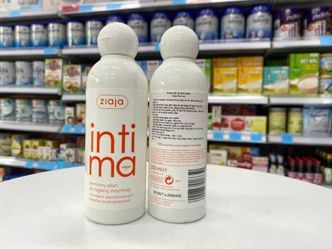 Dung Dịch Vệ Sinh Phụ Nữ Intima Ziaja 200ml Ba Lan (màu Cam - phòng ngừa viêm nhiễm)