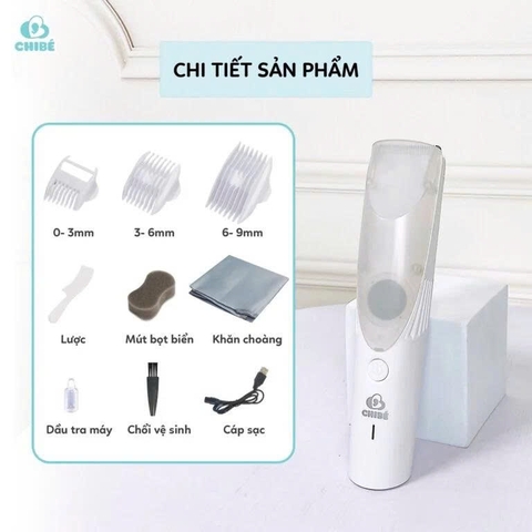 Tông đơ hút tóc trẻ em CHIBÉ CB011