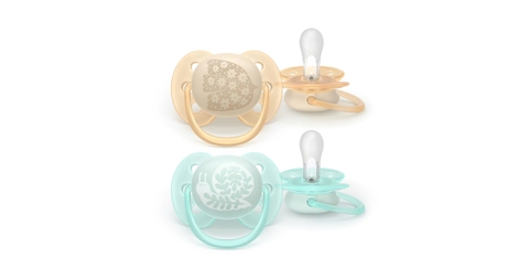 Ty ngậm siêu mềm Philips Avent (SCF091/41, 0-6M, vỉ đôi)