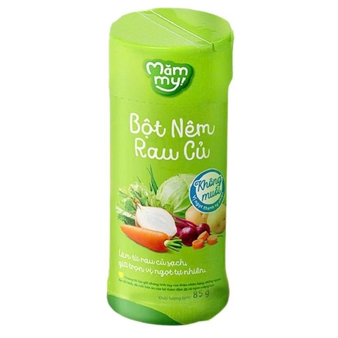 Bột nêm rau củ không muối Mămmy 85g (1Y+)